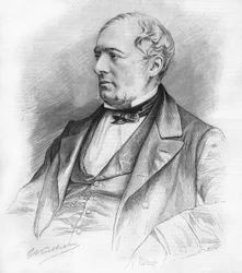 Ritratto di Edouard Charton (1807-1890), scrittore, politico, avvocato e Saint Simoniano