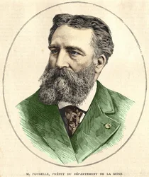 Ritratto di Eugène René Poubelle (1831 - 1907), funzionario pubblico francese e prefetto della Senna. Coll. Bianchetti.