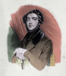 Ritratto di Eugene Sue (1804-1857), scrittore francese