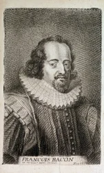 Ritratto di Francis Bacon (1561-1626), filosofo inglese. n.d. c. 1600