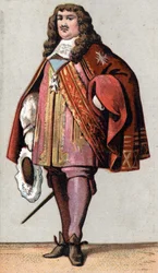 Ritratto di François Michel Le Tellier, Marchese di Louvois (1639 - 1691), politico francese