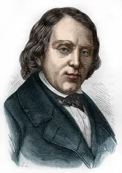 Ritratto di François Vincent Raspail (1794-1878), biologo, chimico e politico francese.