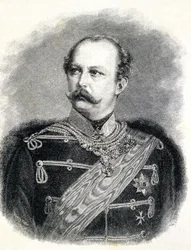 Ritratto di Federico Carlo di Prussia (1828 - 1885), nipote di Guglielmo I