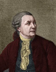 Ritratto di Friedrich Gottlieb Klopstock (1724-1803) poeta tedesco