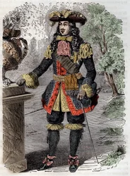 Ritratto di Gabriel Nicolas de la Reynie (1625-1709) primo luogotenente generale di polizia di Parigi