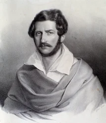 Ritratto di Gaetano Donizetti (incisione)