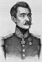 Ritratto del generale Bréa. Incisione della fine del XIX secolo in "Storia di Francia" di H. Martin