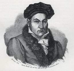 Ritratto di Giandomenico (Gian Domenico) Romagnosi (1761-1835), filosofo e avvocato italiano