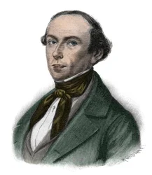 Ritratto di Gottfried Ludolf Camphausen (1803-1890) politico prussiano, Primo Ministro della Prussia