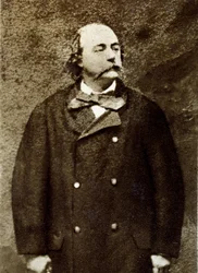 Ritratto di Gustave Flaubert (1821-1880), scrittore francese