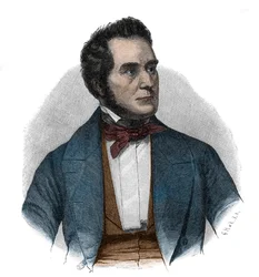 Ritratto di Heinrich Wilhelm August Freiherr von Gagern, statista che sostenne l