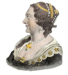 Ritratto di Enrichetta Maria di Francia (1609-1669), Regina Consorte d