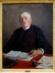 Ritratto di Hippolyte BERNHEIM (1840-1919) medico francese