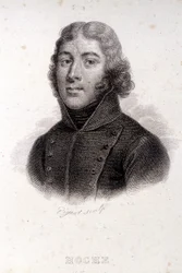 Ritratto di Hoche, incisione del XIX secolo