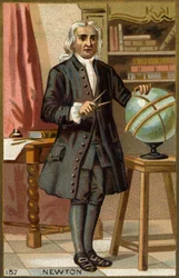 Ritratto di Isaac Newton (1642-1727), matematico, fisico e astronomo inglese
