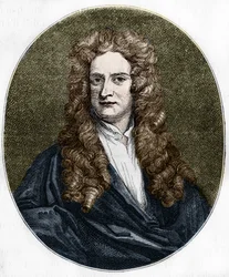 Ritratto di Isaac Newton (1642-1727), fisico inglese