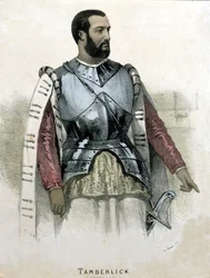 Ritratto del tenore italiano Enrico Tamberlick (1820 - 1869) in Otello di Gioacchino Rossini