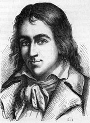 Ritratto di Jacques René Hébert. Giornalista e politico francese 1757-1794