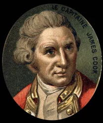 Ritratto di James Cook, navigatore britannico