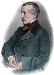 Ritratto di Jean Jacques (Jean-Jacques) Ampere (1800-1864) storico francese