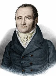 Ritratto di Johann Peter Hebel (1760-1826) scrittore tedesco