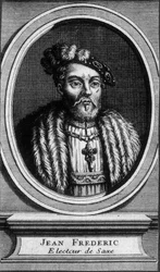 Ritratto di Giovanni Federico, il Magnanimo, Elettore di Sassonia (1503 - 1554)