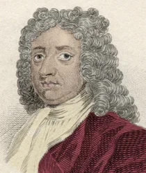 Ritratto di John Churchill, primo duca di Marlborough (1650-1722), generale e statista inglese. Incisione del XIX secolo