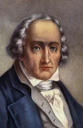Ritratto di Joseph Marie Jacquard, inventore della macchina per tessere.