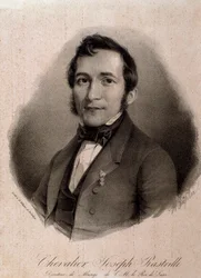 Ritratto di Joseph Rastrelli (incisione)