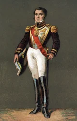 Ritratto di Juan Manuel de Rosas (1793-1877), statista argentino