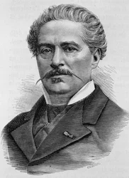 Ritratto di Jules Ducatel. Incisione del XIX secolo