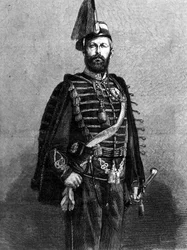 Ritratto del re Carlo XV di Svezia (1826 - 1872)