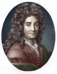 Ritratto di La Bruyère. Incisione del XIX secolo.