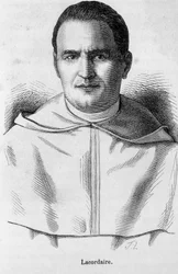 Ritratto di Lacordaire, sacerdote e domenicano francese (1802 - 1861)