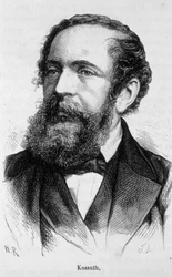 Ritratto di Lajos Kossuth (1802-1894), politico ungherese