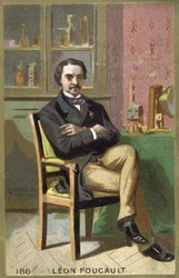 Ritratto di Léon Foucault (1819-1868), fisico francese.