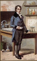 Ritratto di Louis-Joseph Gay-Lussac (1778 - 1850), fisico e chimico francese