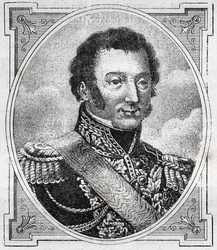 Ritratto di Louis Auguste Victor de Ghaisne de Bourmont (1773-1846), maresciallo di Francia
