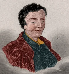 Ritratto di Louis Bourdaloue (1632-1704) gesuita francese. Incisione