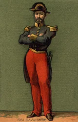 Ritratto di Louis Eugène Cavaignac (1802-1857), generale e politico francese
