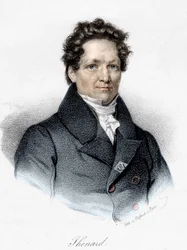 Ritratto di Louis Jacques Thénard (1777 - 1857), chimico francese.