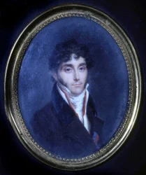 Ritratto di Louis Mathieu, Conte di Molé (1781 - 1855), medaglione