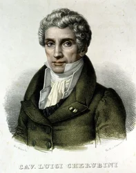 Ritratto di Luigi Cherubini, compositore italiano