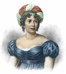 Ritratto di Madame de Staël (1766-1817), donna di lettere