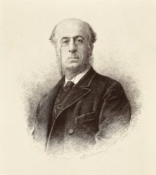 Ritratto di Manuel Silvela y la Vielleuze (1830-1892), politico spagnolo