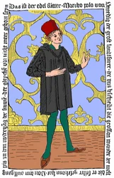 Ritratto di Marco Polo (ca. 1254-1324)