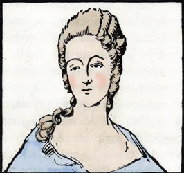 Ritratto di Marie Gouze dit Olympe de Gouges (disegno)