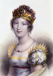 Ritratto di Maria Luisa, Duchessa di Parma, Imperatrice consorte dei Francesi (incisione)