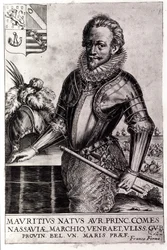 Ritratto di Maurizio di Nassau, Principe d