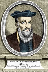 Ritratto di Michel Nostradamus, medico e astrologo